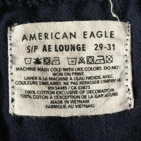 American Eagle AE Lounge Jogger / Sweatpants, SIZE SMALL, Navy Blue - Picture 2 of 10